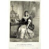 Françoise d'Aubigné, Marquise de Maintenon, Née à Niort, le 26 Novembre 1636, morte le 15 Avril 1719.
