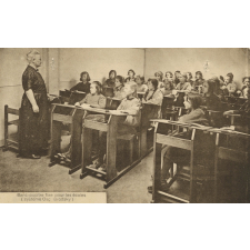 Banc-pupitre fixe pour les écoles (Système Osc. Brodsky).