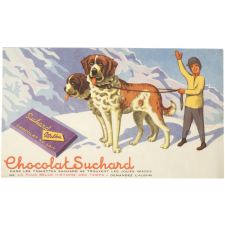 Buvard publicitaire. Chocolat Suchard.