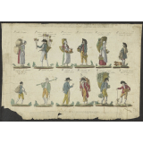 Alphabet des cris de Paris. 
