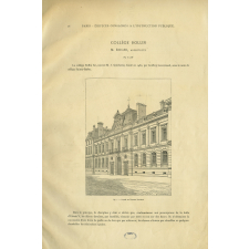Collège Rollin. M. Roger, architecte.