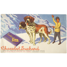 Buvard publicitaire. Chocolat Suchard.