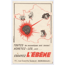 Buvard publicitaire. L'Ébène.