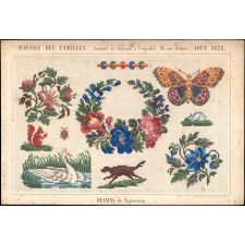 Modèle de tapisserie. Dessins de tapisserie.