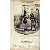 Partition musicale. Une Maison d'éducation ou l'Anglais et le Marchand de Chiens. Chansonnettes comiques.