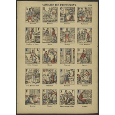 Alphabet des professions.