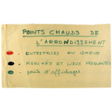 Points chauds de l'arrondissement.