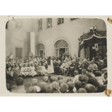 Thann - Distribution des prix - 11 août 1916 - Compliment au Général.