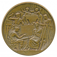 Médaille de l'École Nationale des Arts Décoratifs.