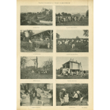 Travaux manuels à l'école d'Abbotsholme.