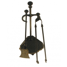 Nécessaire de cheminée miniature.