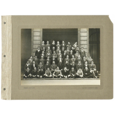 Photo de groupe, Ecole Turgot, Paris. 