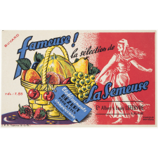 Buvard publicitaire. Fameuse la sélection de La Semeuse.