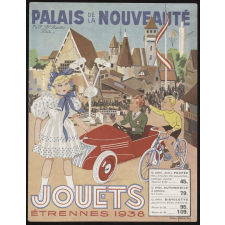 Palais de la Nouveauté, Paris. Jouets, étrennes 1938.