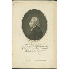 Emanuel Joseph Sieyès. Député par le Département de la Sarte à la Convent[ ion]. Nationale. l'an 1er. de la République.