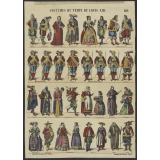 Costumes du temps de Louis XIII.