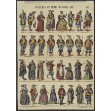 Costumes du temps de Louis XIII.