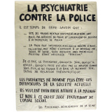 La Psychiatrie contre la police.