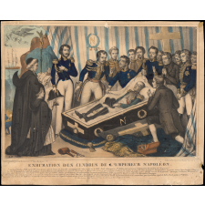 Exhumation des cendres de l'Empereur Napoléon.