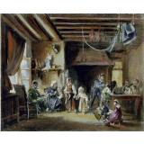L'école de village.