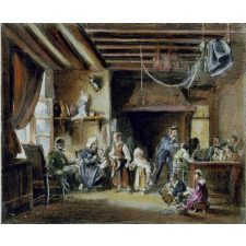 L'école de village.