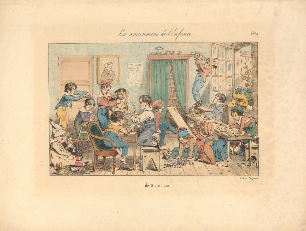 Les Amusemens de l'Enfance. De 6 a 10 ans.
