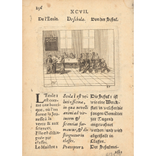 De l'Ecole. De Schola. Von der Schul.