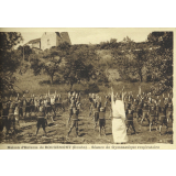 Maison d'Enfants du Château de Rougemont - Séance de Gymnastique respiratoire.