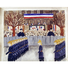 Défilé militaire le 11 novembre 1938. 
