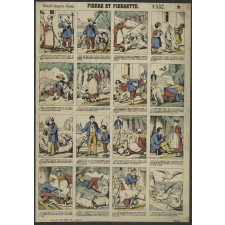 Pierre et Pierrette. Nouvelle Imagerie d'Epinal. N° 532.