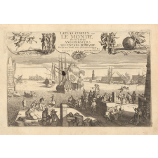 L'Atlas curieux ou le Monde. Dressé et Dédié à Nosseigneurs les Enfans de France, Par leur très humble et très Obéissant Serviteur, N. de Fer, Géographe de Monseigneur le Dauphin.