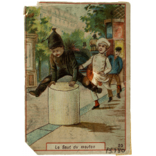Carte réclame. Le saut de mouton.