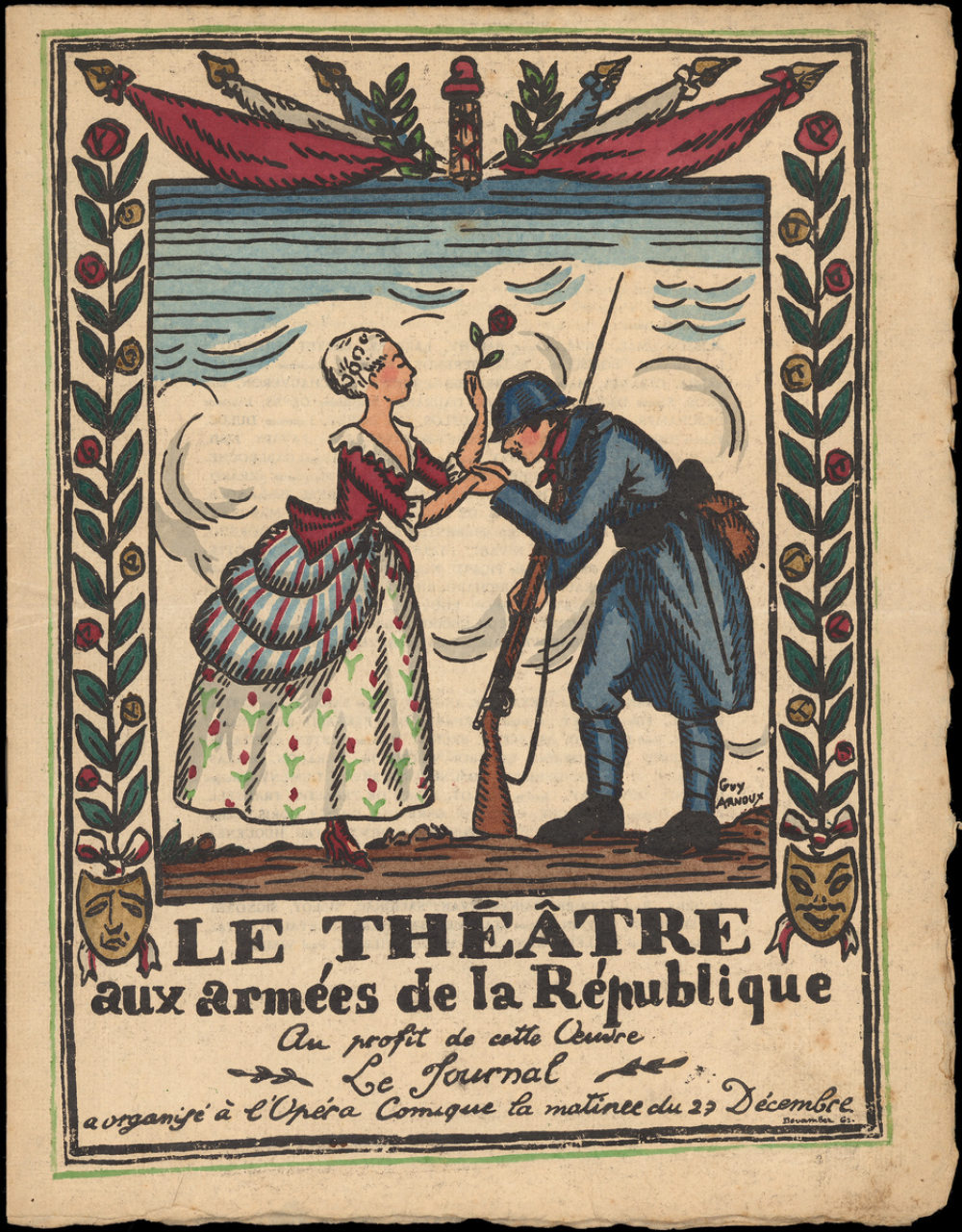 Le Théâtre aux armées de la République au Profit de cette Oeuvre.
