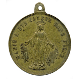 Médaille de récompense au travail. 