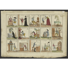 Alphabet des métiers.