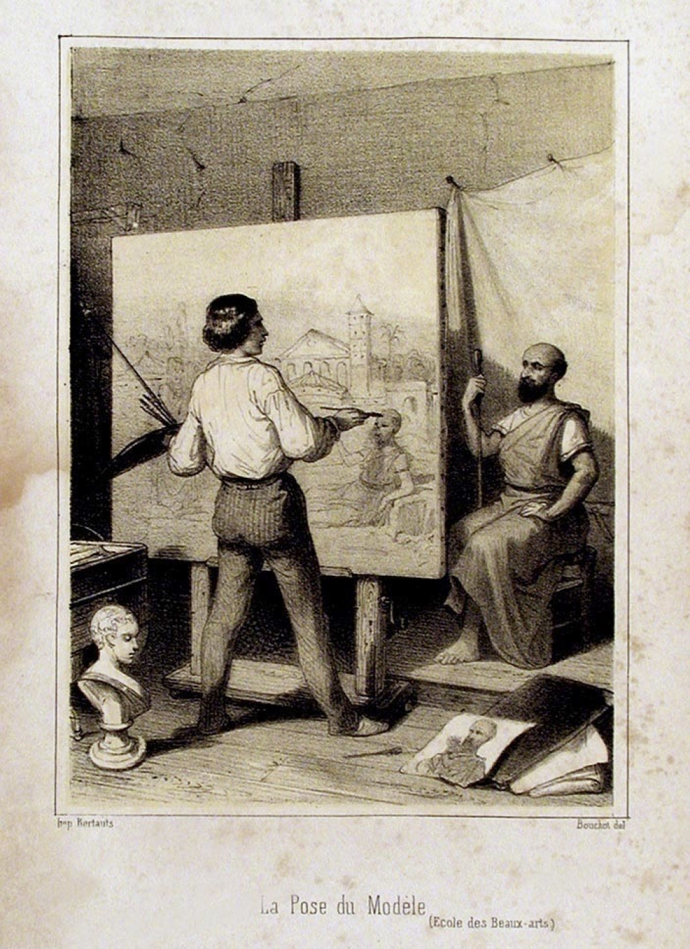Écoles Royales de France : L'Ecole des Beaux-arts.