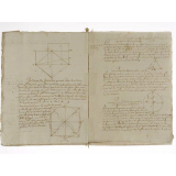 Cahier contenant plusieurs règles de la géométrique pratique comme de la diversité de plusieurs mesures et les réductions.