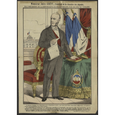 Monsieur Jules Grévy, Président de la Chambre des Députés, élu Président de la République le 30 janvier 1879 par 563 sur 713 votants.