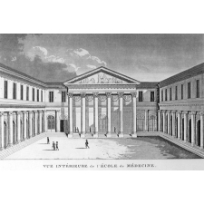 Vue intérieure de l'Ecole de Médecine.