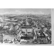 Vue générale de l'établissement de Sainte-Barbe-des-Champs, à Fontenay-aux-roses.