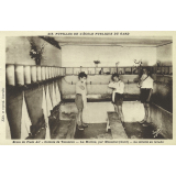 Pupilles de l'Ecole Publique du Gard - Ecole de Plein Air - Colonie de Vacances - La Marine par Monoblet (Gard) - 213 - La toilette au lavabo.