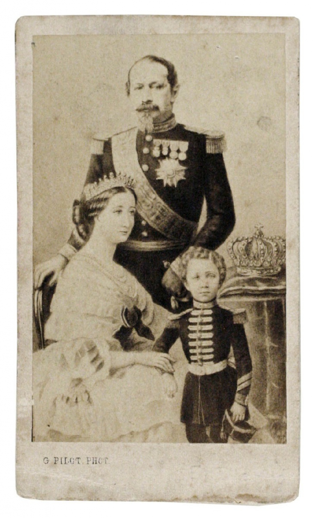 Portrait de la famille impériale. 