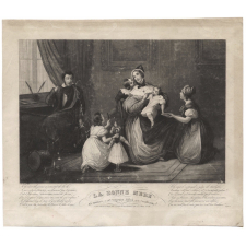 La bonne mère. Ah ! maman, c'est toujours Alfred qui t'embrasse !!.