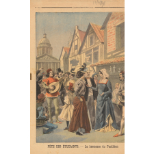 Fête des étudiants. La kermesse du Panthéon.