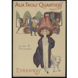 Aux Trois Quartiers, Paris. Étrennes.