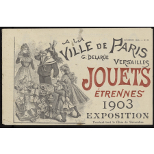 À la Ville de Paris. Jouets, étrennes 1903.