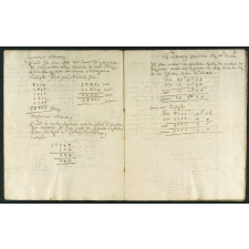 Traité d'Arithmétique à la plume.