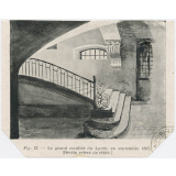 Le Grand escalier du Lycée, en septembre 1887.