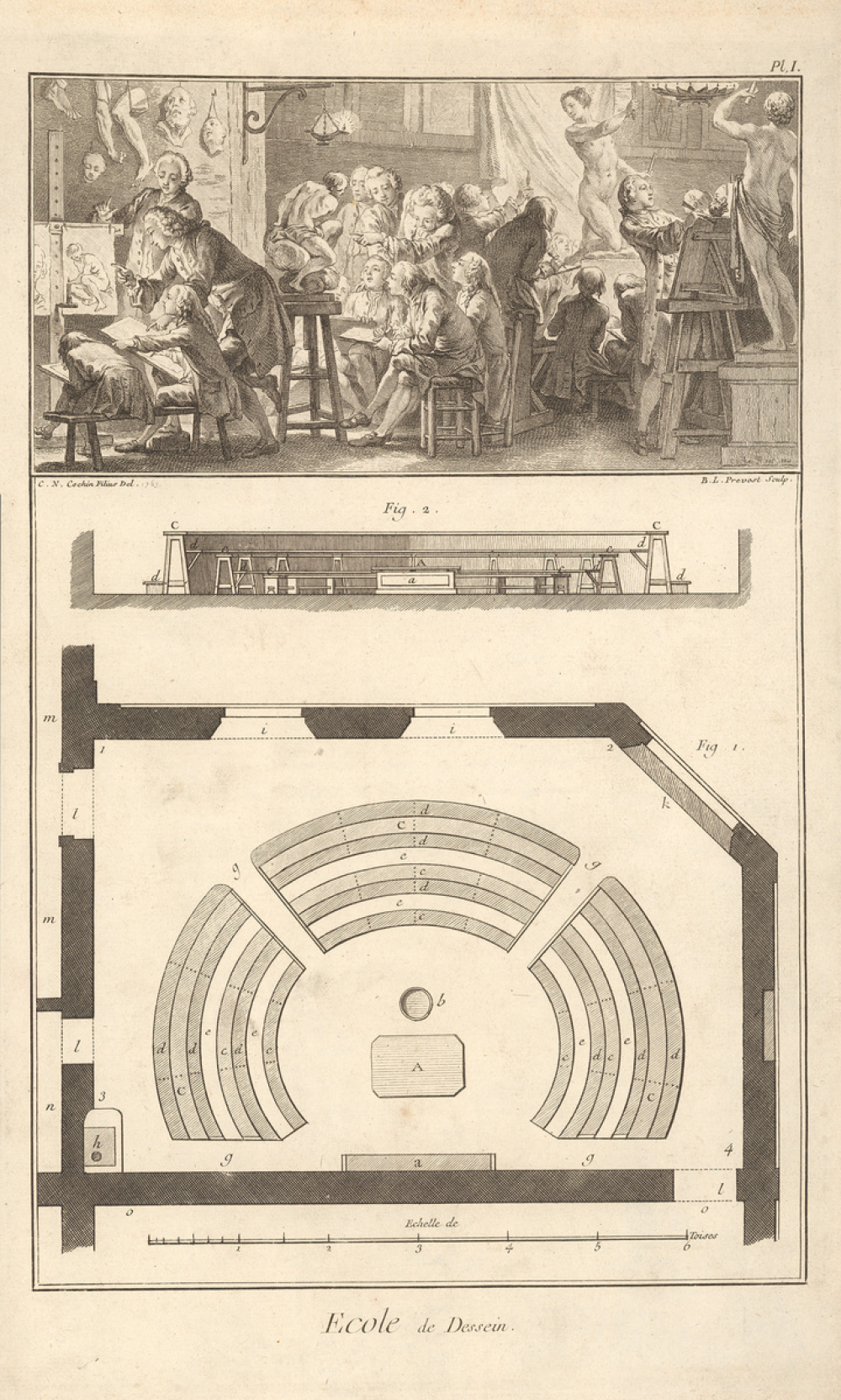 École de dessein.