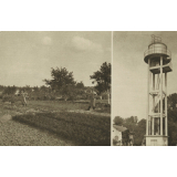La Sistière - Cour-Cheverny (Loir-&-Cher) - N°16 - Le potager - Le château d'eau.